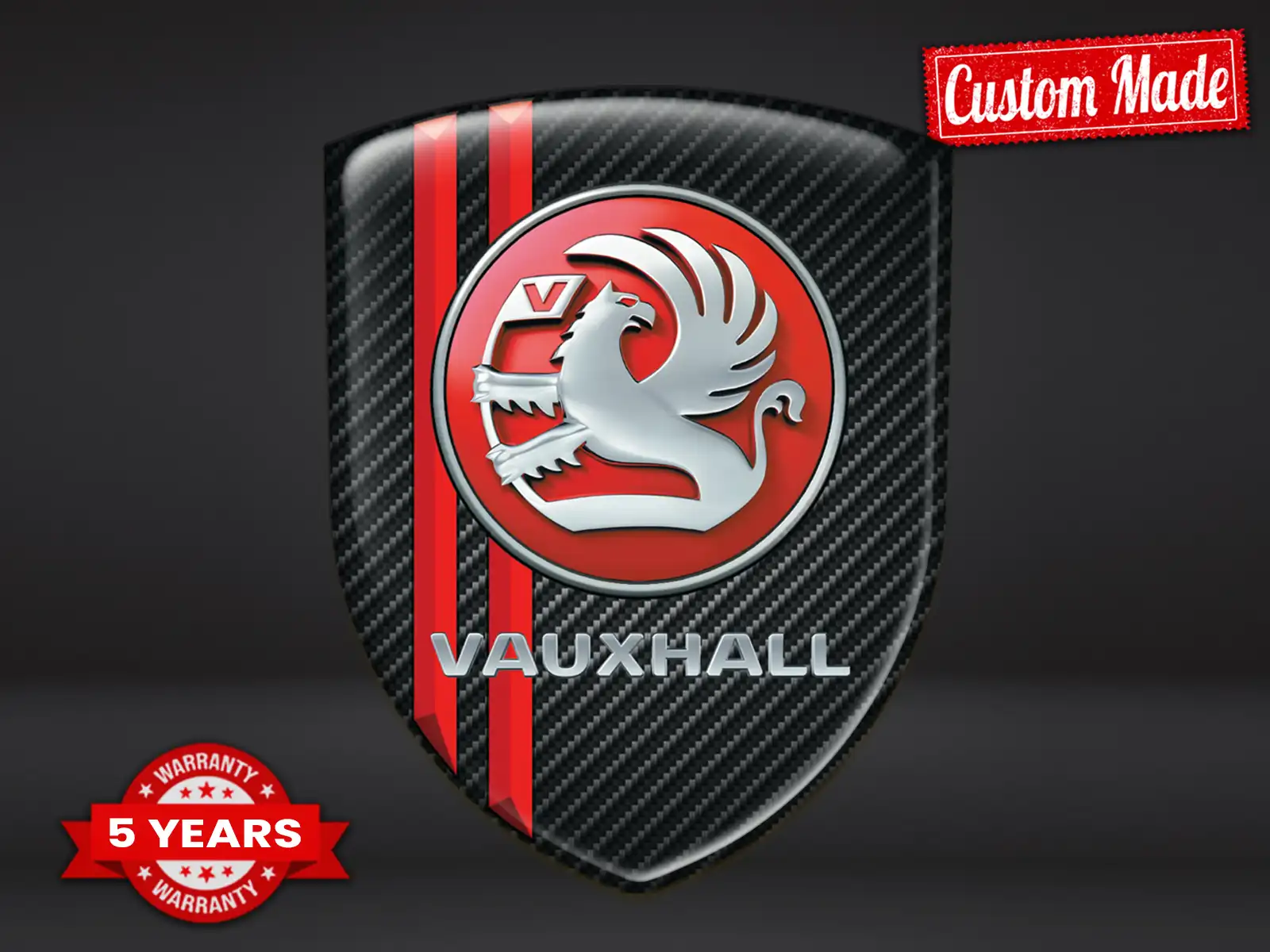 Vauxhall Emblemi Auto su Misura Moderni Max Pro Durevoli